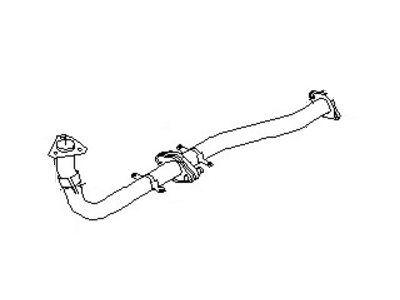 Nissan 20010-65Y00 Exhaust Tube Assembly, Front