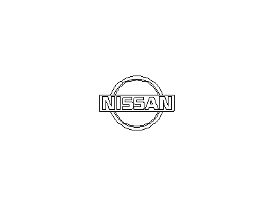 1989 Nissan Axxess Emblem - 62889-35R00