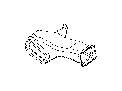 Nissan 27952-9CH0A Duct-REARHEATER