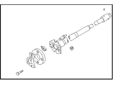 Nissan 48820-N8500 Steering Shaft Assembly