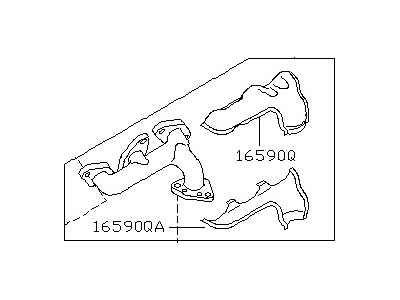 Nissan 14002-0B010 Exhaust Manifold Assembly