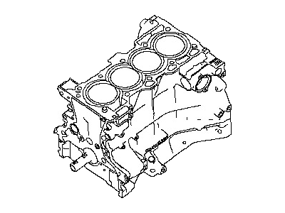 Nissan 10103-3TA0A Engine-Short