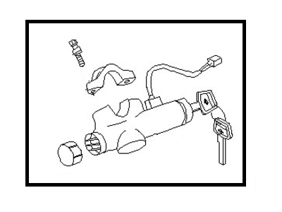 Nissan Maxima Ignition Lock Assembly - D8700-6J026