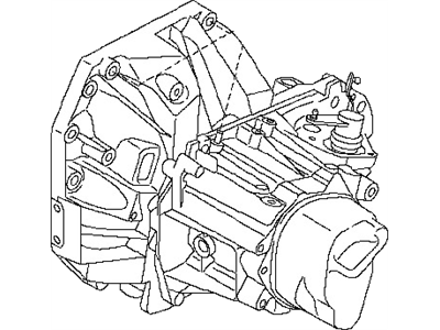 2015 Nissan Versa Note Transmission Assembly - 320B0-00QAC