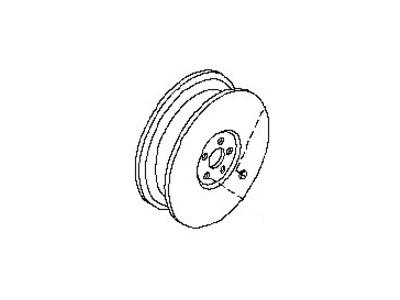 Nissan 40300-9HP1A Wheel Assy-Disc