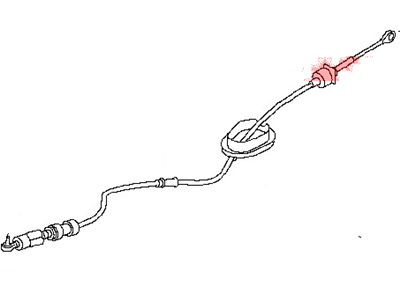2014 Nissan Rogue Shift Cable - 34935-5HA1A