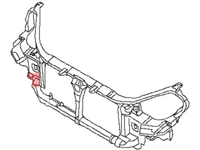 2008 Nissan Maxima Radiator Support - 62500-ZK30A