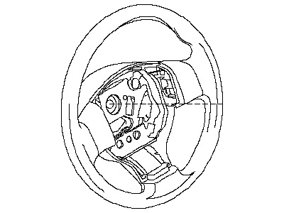 Nissan Versa Steering Wheel - 48430-ZW45C