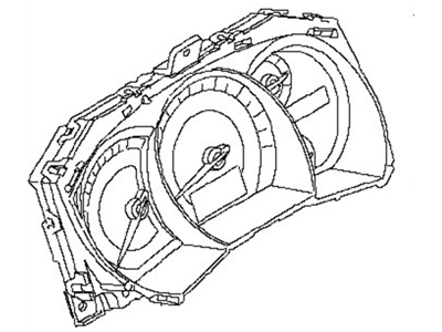 Nissan Murano Tachometer - 24820-1SX5A