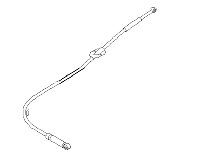 Nissan 34935-63Y00 Control Cable Assembly
