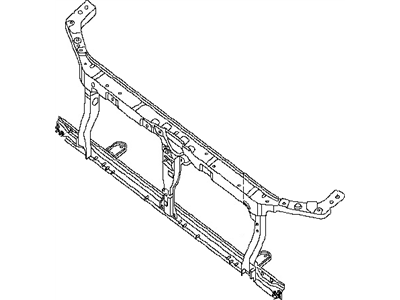 2012 Nissan Frontier Radiator Support - F2500-ZL8MA
