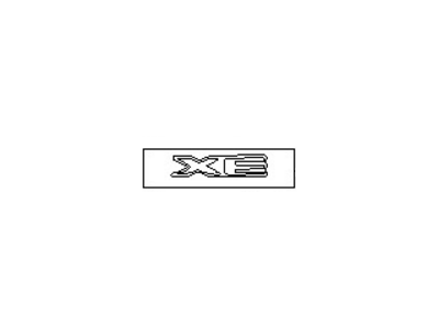 Nissan 200SX Emblem - 84896-32F03