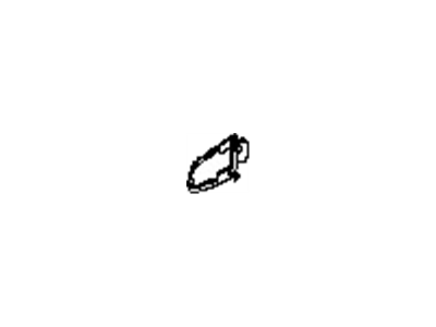 Nissan 80652-1FA0A Gasket - Door Outside Handle, Front