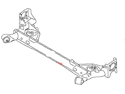 Nissan 55501-3WC1C Arm Assy-Rear Suspension,Rh