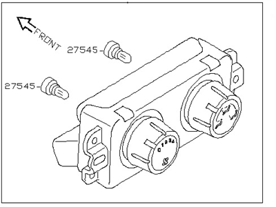 Nissan 27516-17C00 Control Assembly Rear