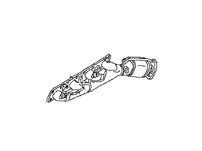 Nissan 14002-1PB1A Exhaust Manifold Driver Side With Catalytic Converter