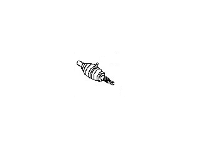 Nissan 39101-9PM3C Shaft Assembly-Front Drive, LH