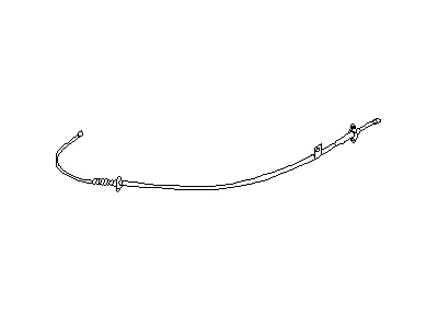 Nissan 36531-3S700 Cable Assembly-Brake,Rear L