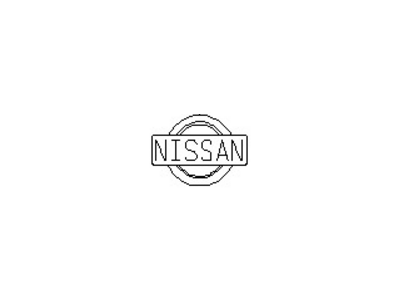 Nissan 65890-61Y00 Emblem-Hood