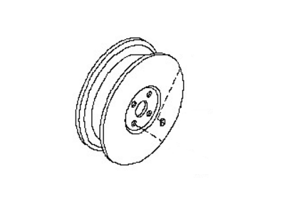 Nissan 40300-ET20A Wheel Assy-Disk