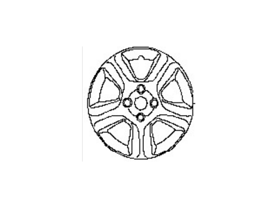 2012 Nissan Sentra Wheel Cover - 40315-9AA0B