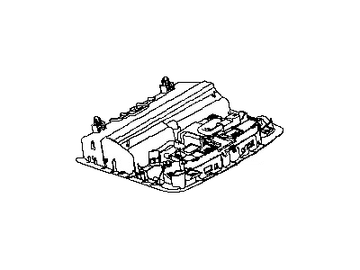 Nissan 26430-9DG0A Lamp Assembly Map