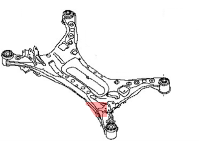 Nissan 55400-4RA1A Member Complete-Rear Suspension