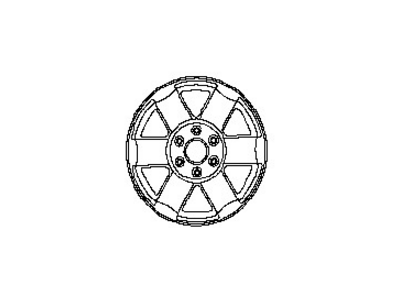 Nissan 40300-1PB0A Steel Wheel