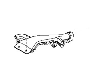 Nissan 16554-31U11 Duct Assembly-Air