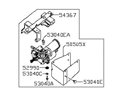 Nissan 53400-1LA4C Compressor Assy-Air