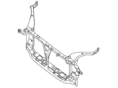 Nissan 62500-ET00A Support Assembly - Radiator Core