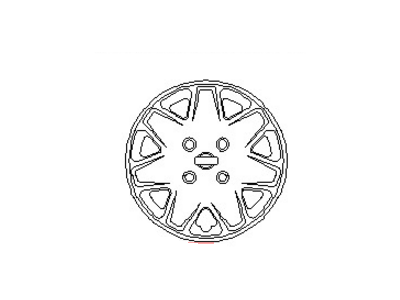 Nissan 40315-65F10 Disc Wheel Cap