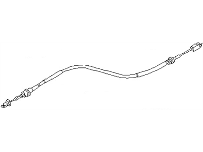 1983 Nissan Sentra Clutch Cable - 30670-17A00