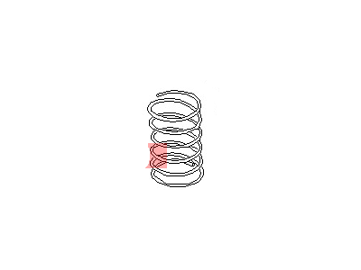 Nissan Stanza Coil Springs - 55020-D0800