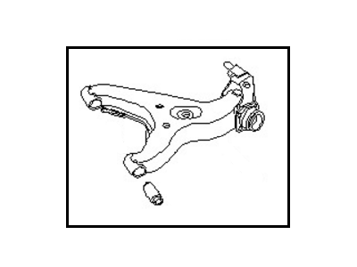 Nissan 55502-W2100 Arm Suspension