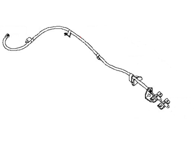 2016 Nissan Maxima Parking Brake Cable - 36402-3TA0A