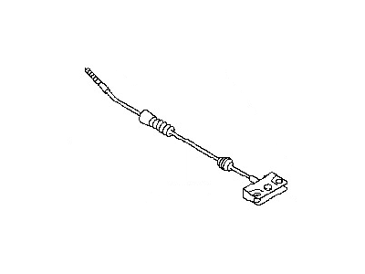 Nissan 36402-CD000 Cable Assy-Parking Brake,Front
