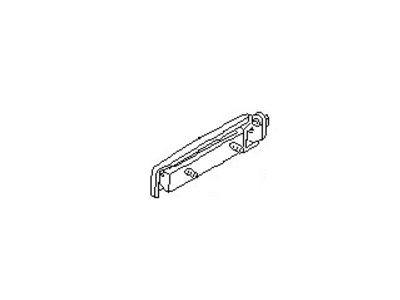Nissan 80607-6W501 Front Door Outside Handle Assembly, Left