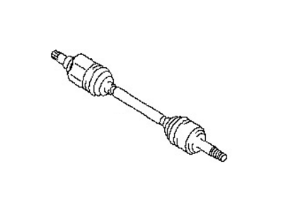 Nissan 39101-3NF2A Shaft Assy-Front Drive,LH