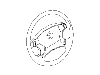 Nissan Sentra Steering Wheel - 48430-1M516