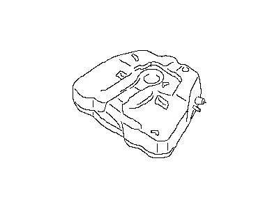 Nissan 17202-ZX00A Fuel Tank Assembly
