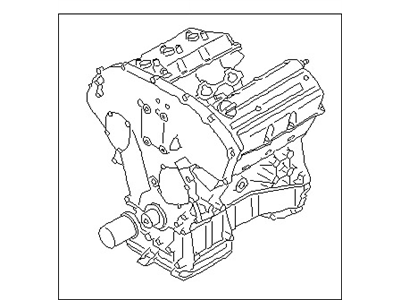 Nissan 10102-8Y0MU Engine Assy-Bare