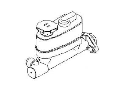 Nissan 200SX Brake Master Cylinder Reservoir - 46010-F5600