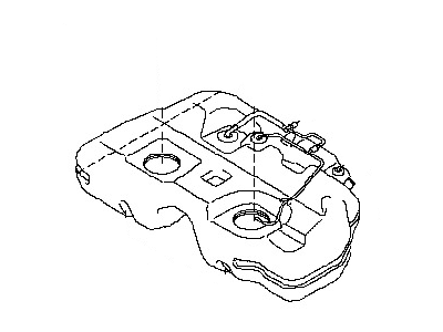 Nissan 17202-1AA0A Fuel Tank Assembly