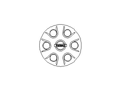 2018 Nissan Frontier Wheel Cover - 40315-EA00A