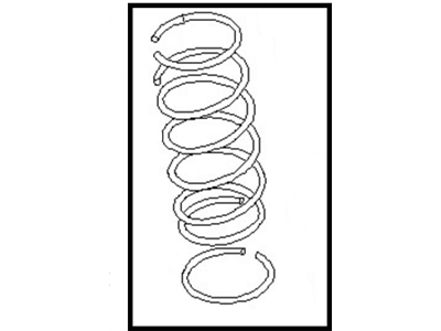 Nissan 54010-2W501 Spring-Front