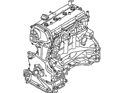 Nissan 10102-JM04D Engine Assy-Bare