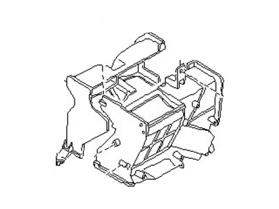 Nissan 27120-84A10 Case Assembly-Heating Unit