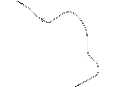 Nissan Hood Cable - 65620-CF00A