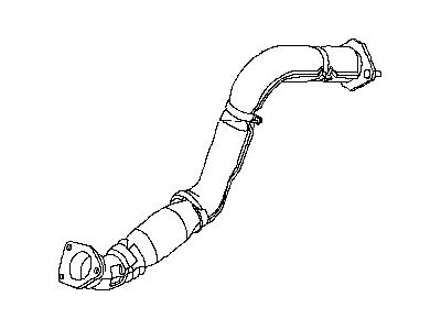 Nissan 20010-7B401 Exhaust Tube Assembly, Front